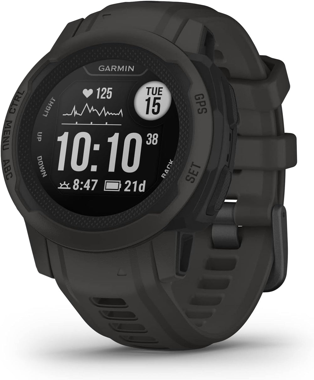 Garmin Instinct 2S GPS Rugged Smartwatch (Renewed) side profile view