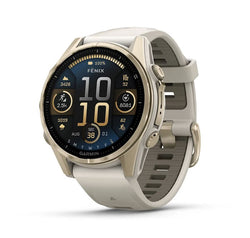 Garmin fenix 8 AMOLED Edition Outdoor GPS Watch in soft gold 43 mm