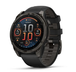 Garmin fenix 8 AMOLED Edition Outdoor GPS Watch carbon gray 47 mm