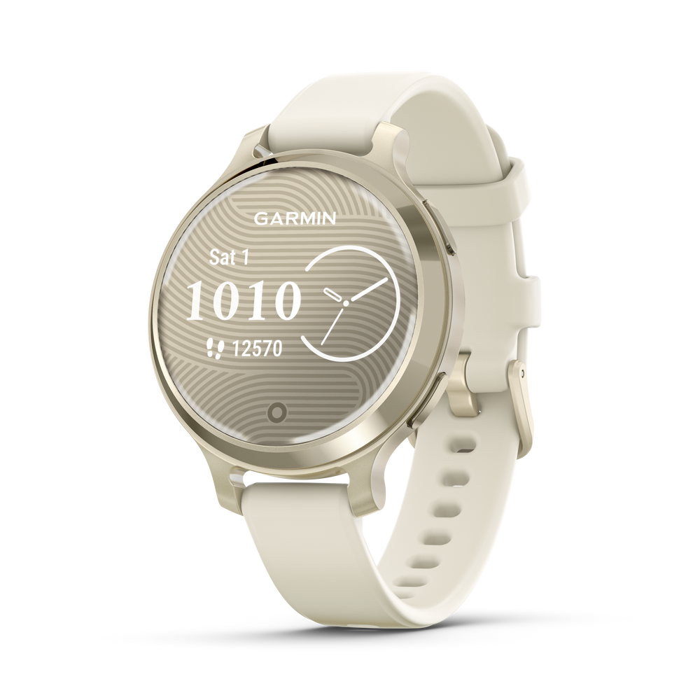 Garmin Lily 2 Active GPS Smartwatch in Lunar Gold