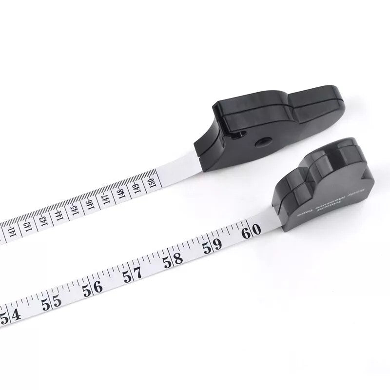 HRM USA black body measuring tape  showing units of measure