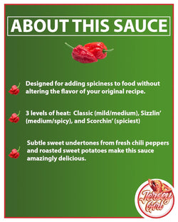 This Sauce offers a neutral profile so it will not change the flavor of your food. 