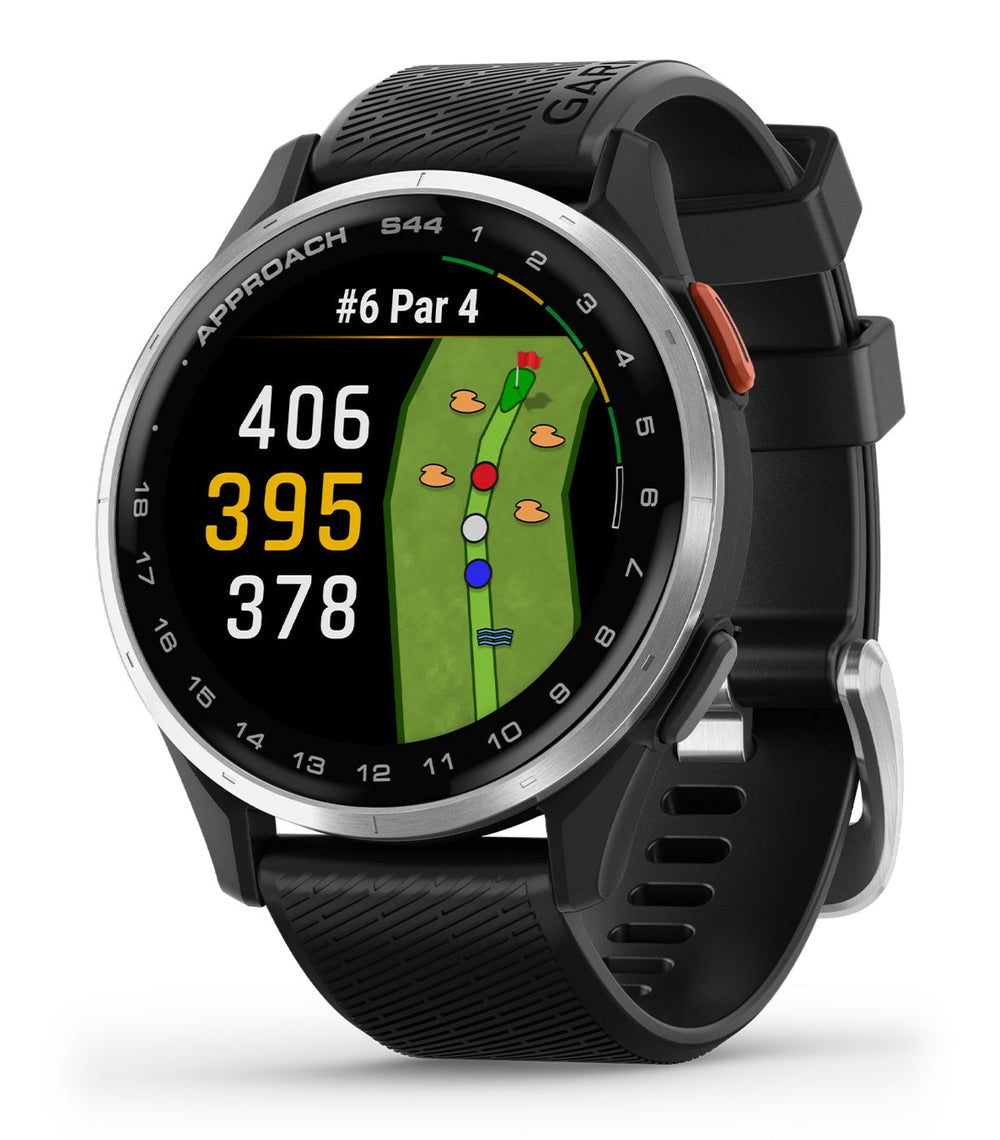 Garmin Approach S44 GPS Golf Smartwatch in Black