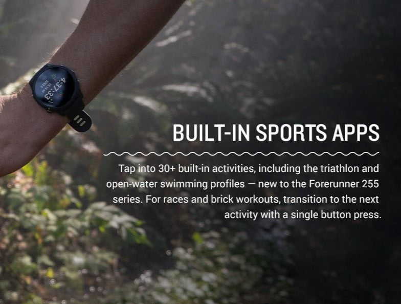 Garmin running watch on sale with heart rate monitor