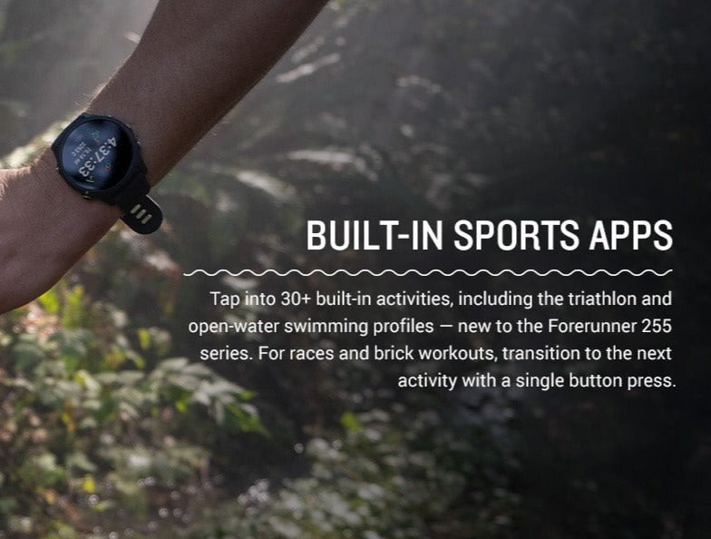 Original Garmin Forerunner 45 GPS Running Smartwatch Heart Rate Monitoring  Fitness Sports Smart Watch