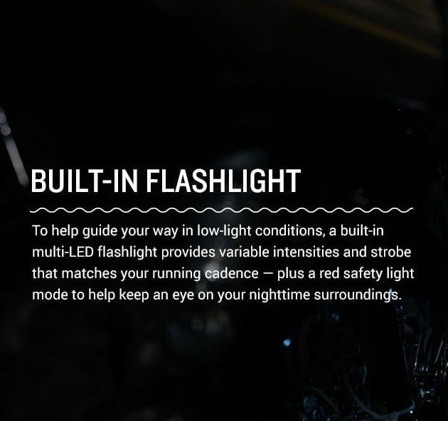 How to use the built-in flashlight on the Garmin Instinct 2X Solar