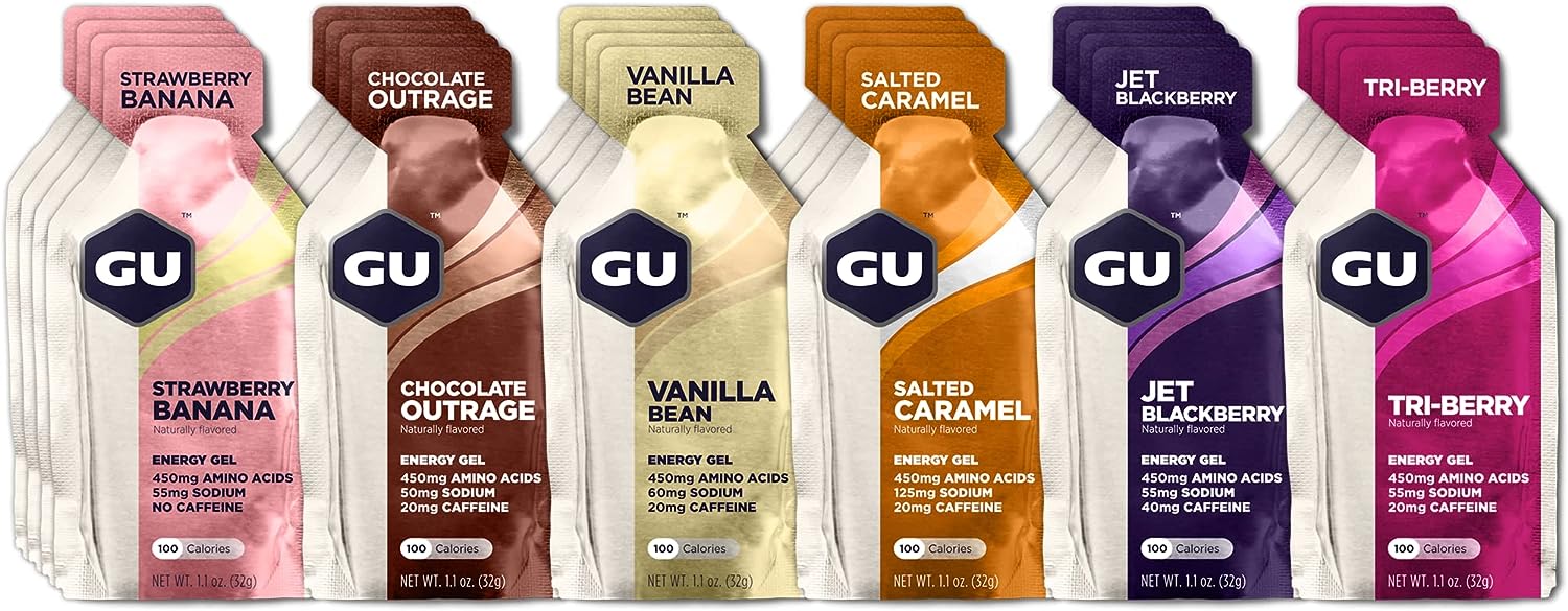 GU Original Sports Nutrition Energy Gels - 24 Pack