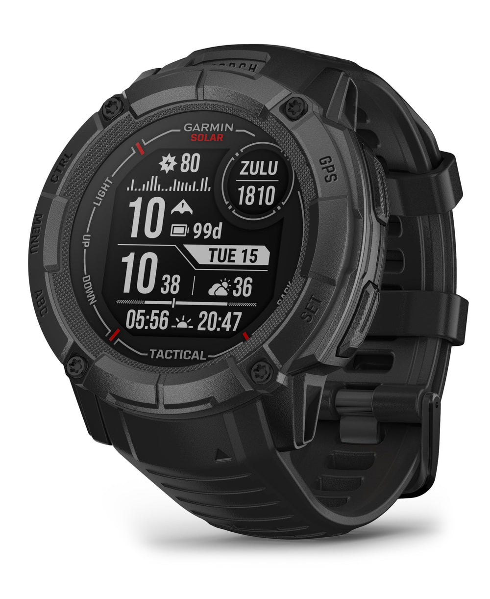 Garmin Instinct 2 Solar Tactical Edition GPS Smartwatch - Coyote Tan