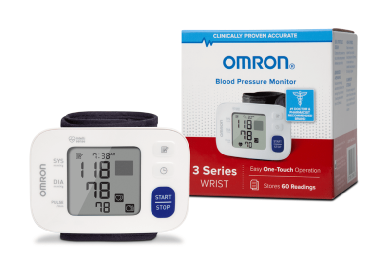 OMRON 3 Series Blood Pressure Monitor (BP7100), Upper Arm Cuff