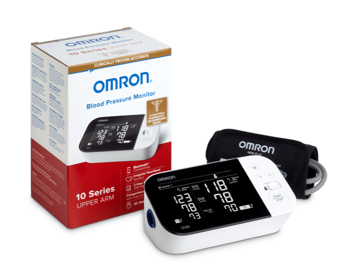 Omron 5 Series Wireless Bluetooth Upper Arm Blood Pressure Monitor BP7250
